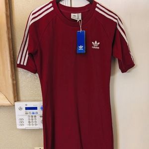 BNWT Adidas Originals 3 Stripe dress!